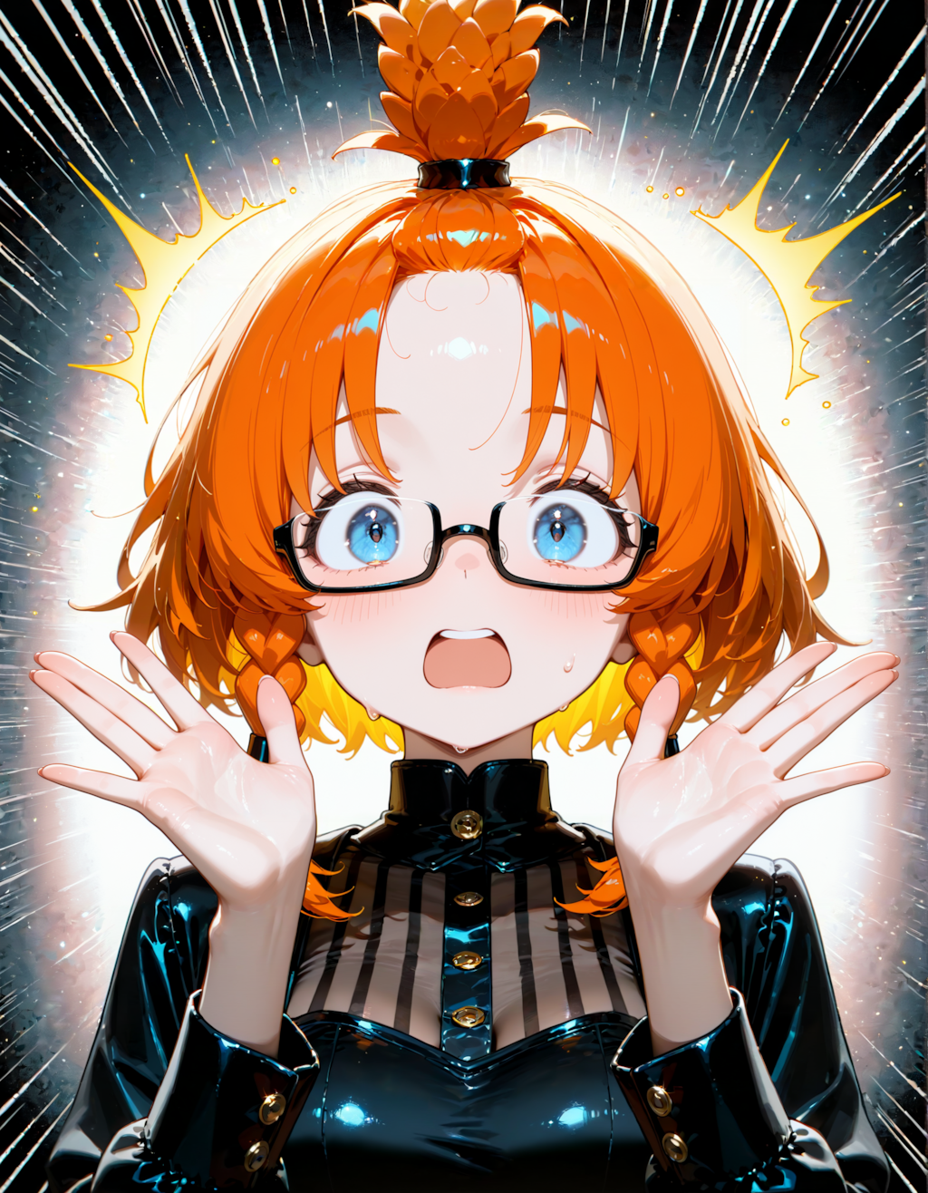 器用な編み込みだね！