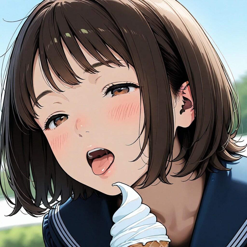 柔らかくて冷たいのより、堅くて熱いのちょうだい！