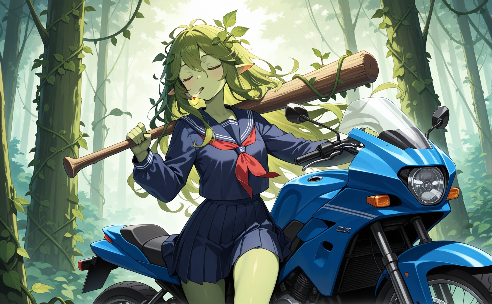 不良ドリアードと呼ばれて | の人気AIイラスト・グラビア