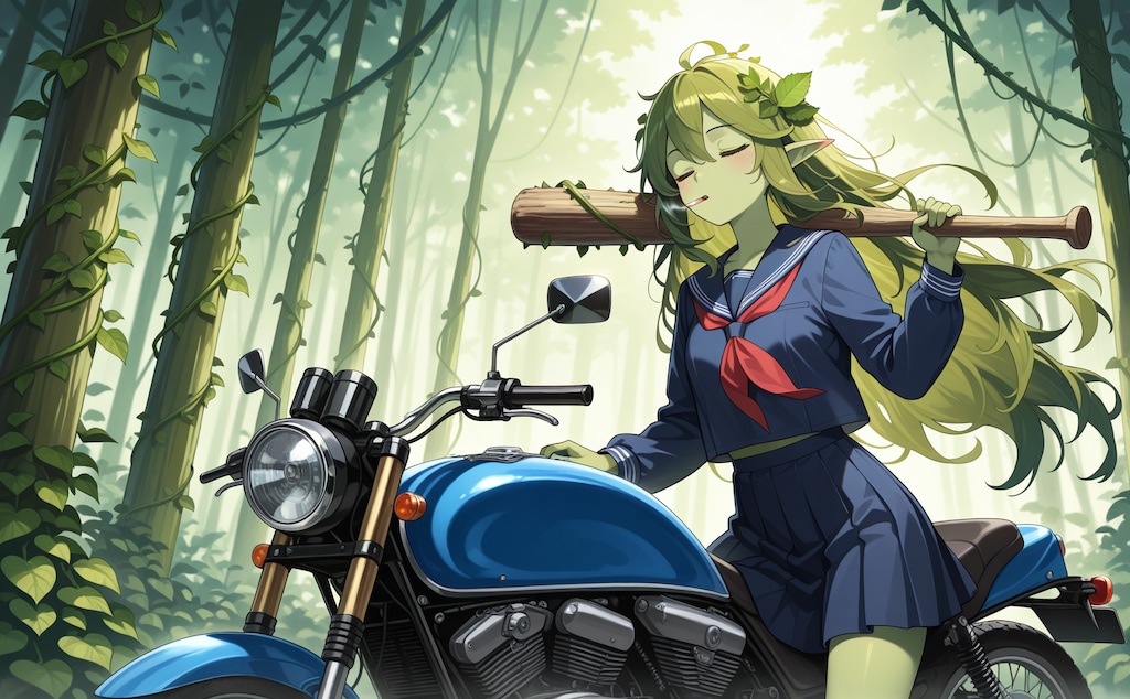 不良ドリアードと呼ばれて