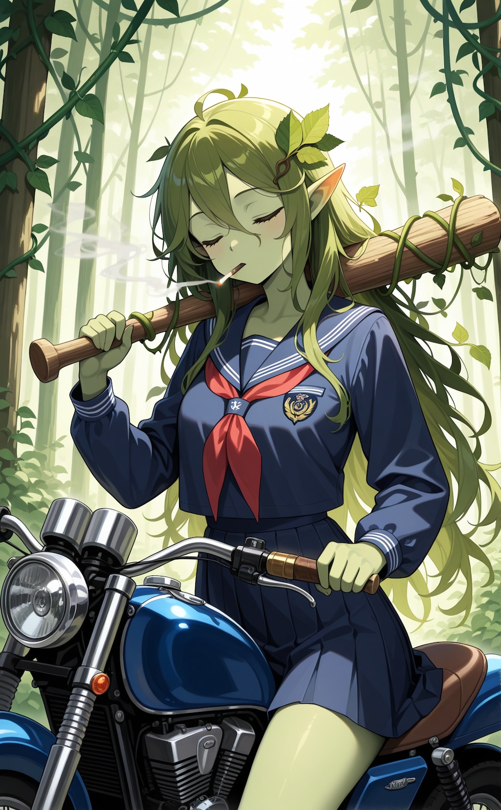 不良ドリアードと呼ばれて