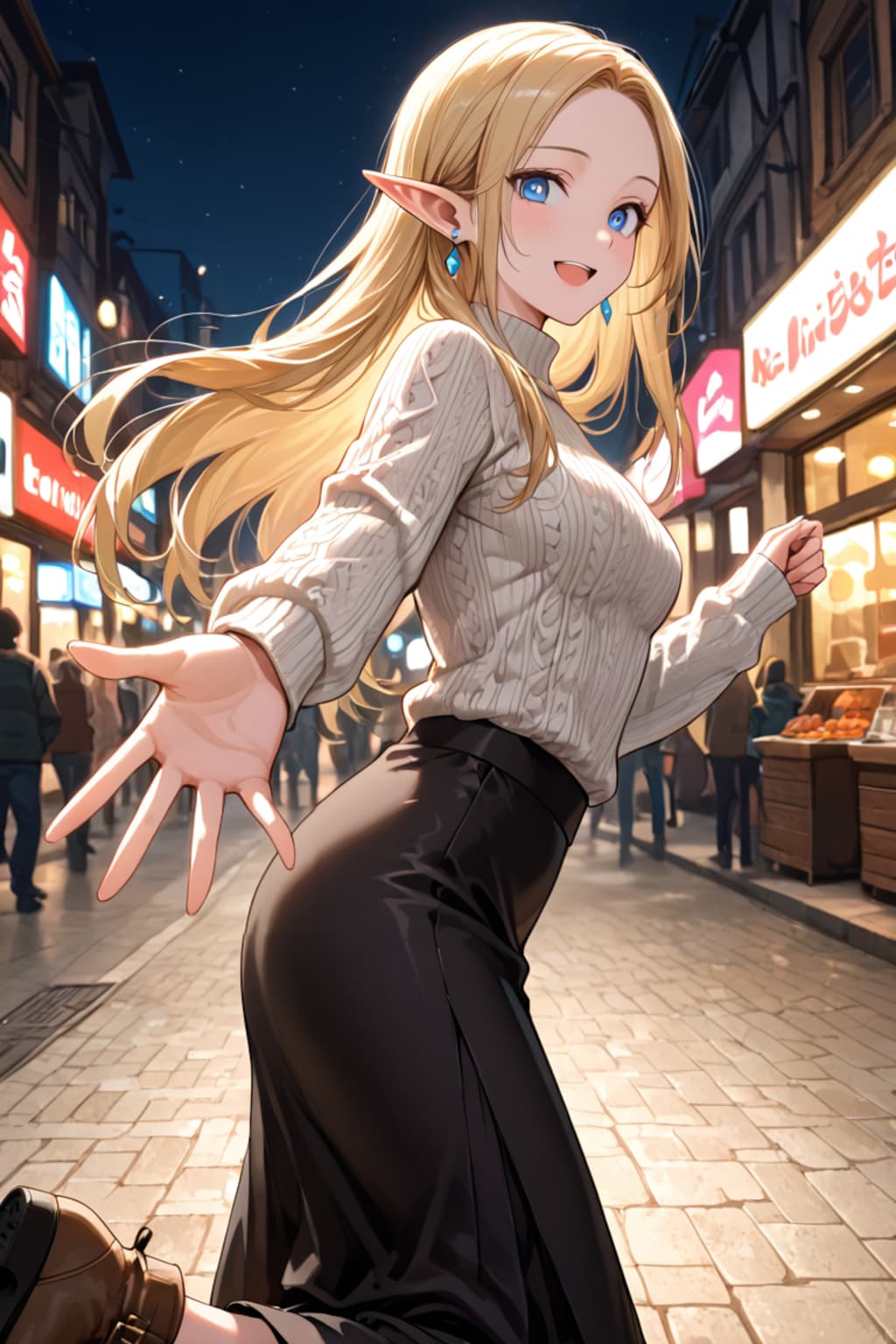 エルフさん(88)のデート