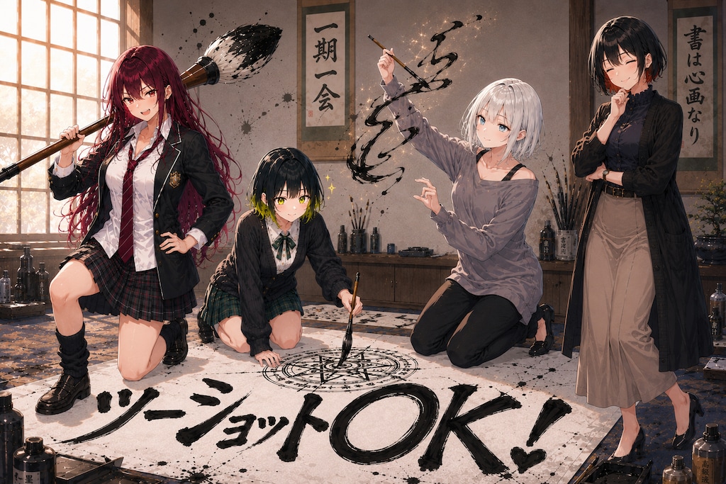 ツーショットOKでふ