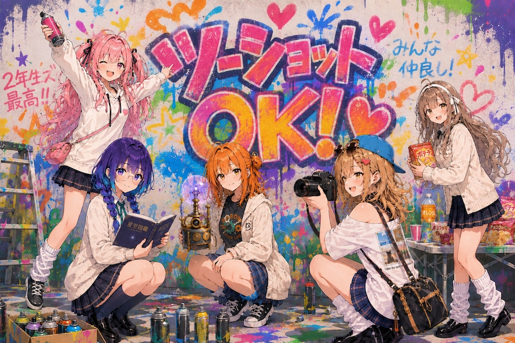 ツーショットOKでふ