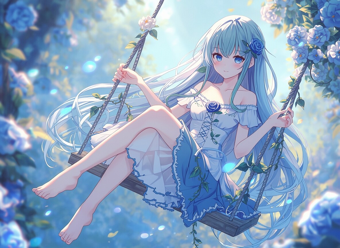 秋千2 | の人気AIイラスト・グラビア