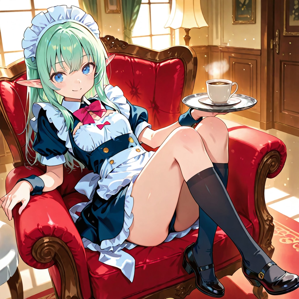 『天然純粋エルフメイド』ラルム・ヴェルトフォレ