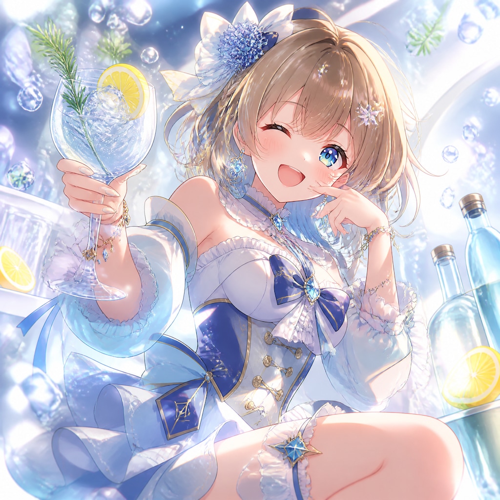 ジントニックコレクション（１）3時のアイドル　GPTimages2.0