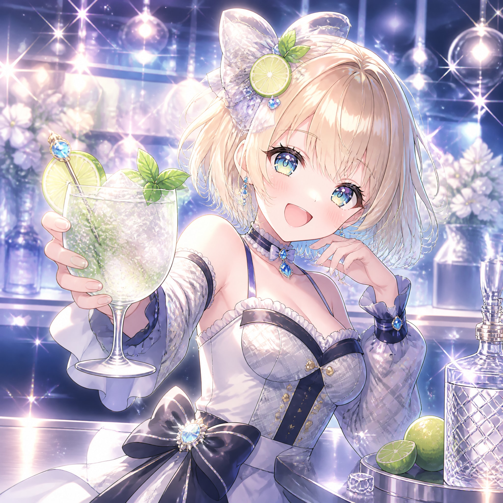 ジントニックコレクション（１）3時のアイドル　GPTimages2.0 | の人気AIイラスト・グラビア