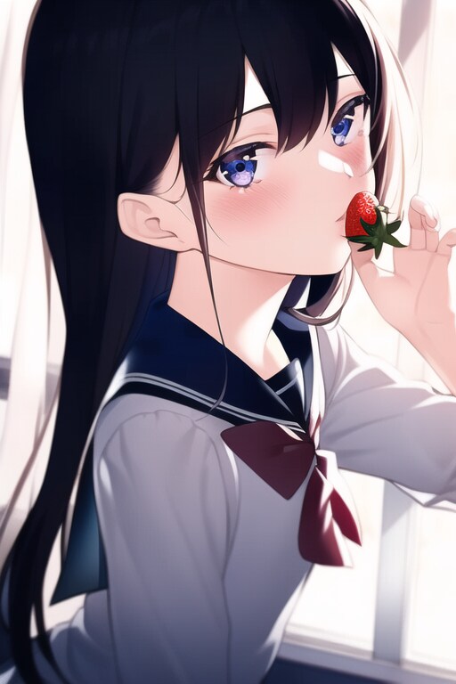 Strawberry Flavored Kiss