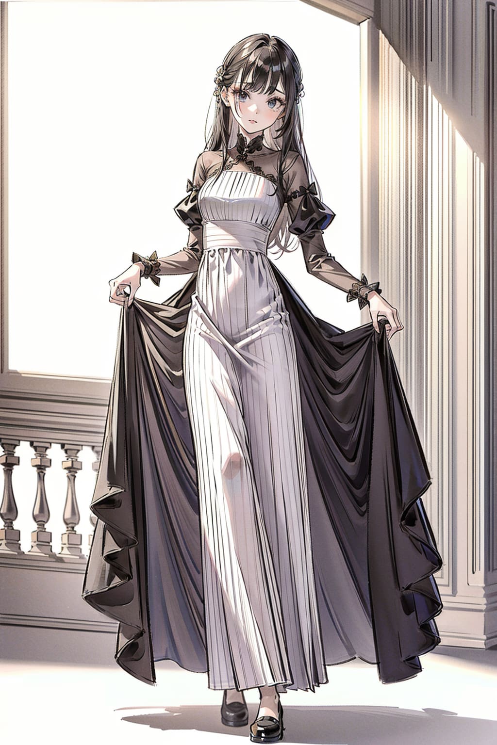 初めてのドレスアップ