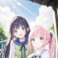 ロリ×階段×仲良し 3枚目
