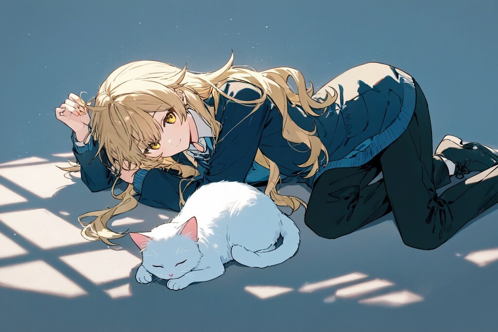 白い猫