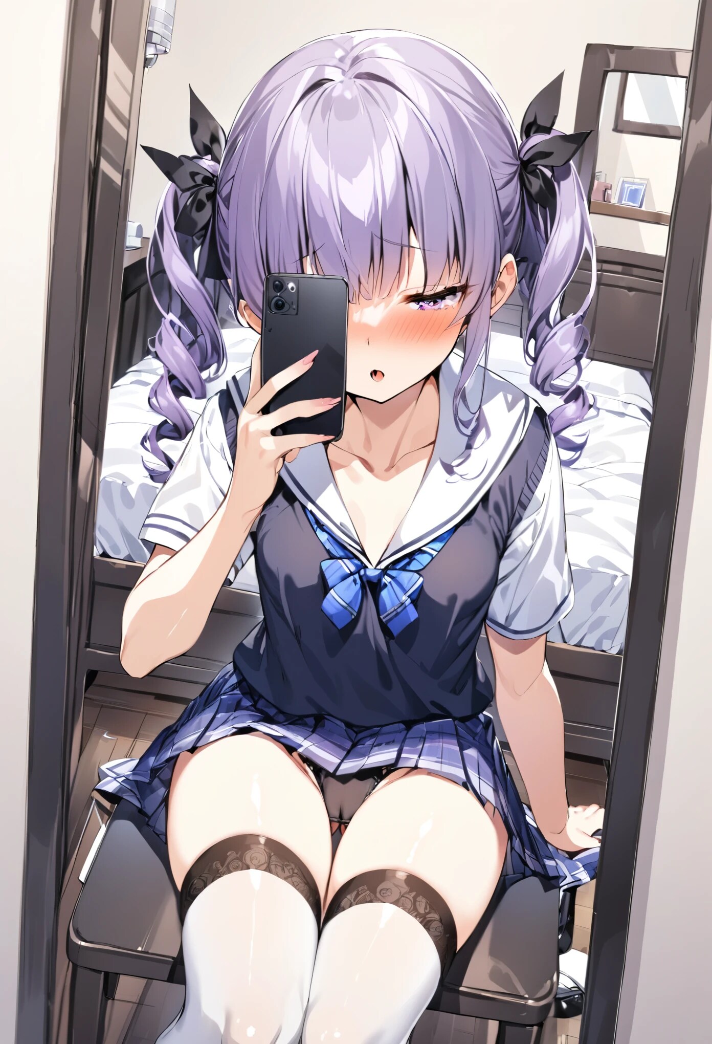 ツインドリルさん 自撮り