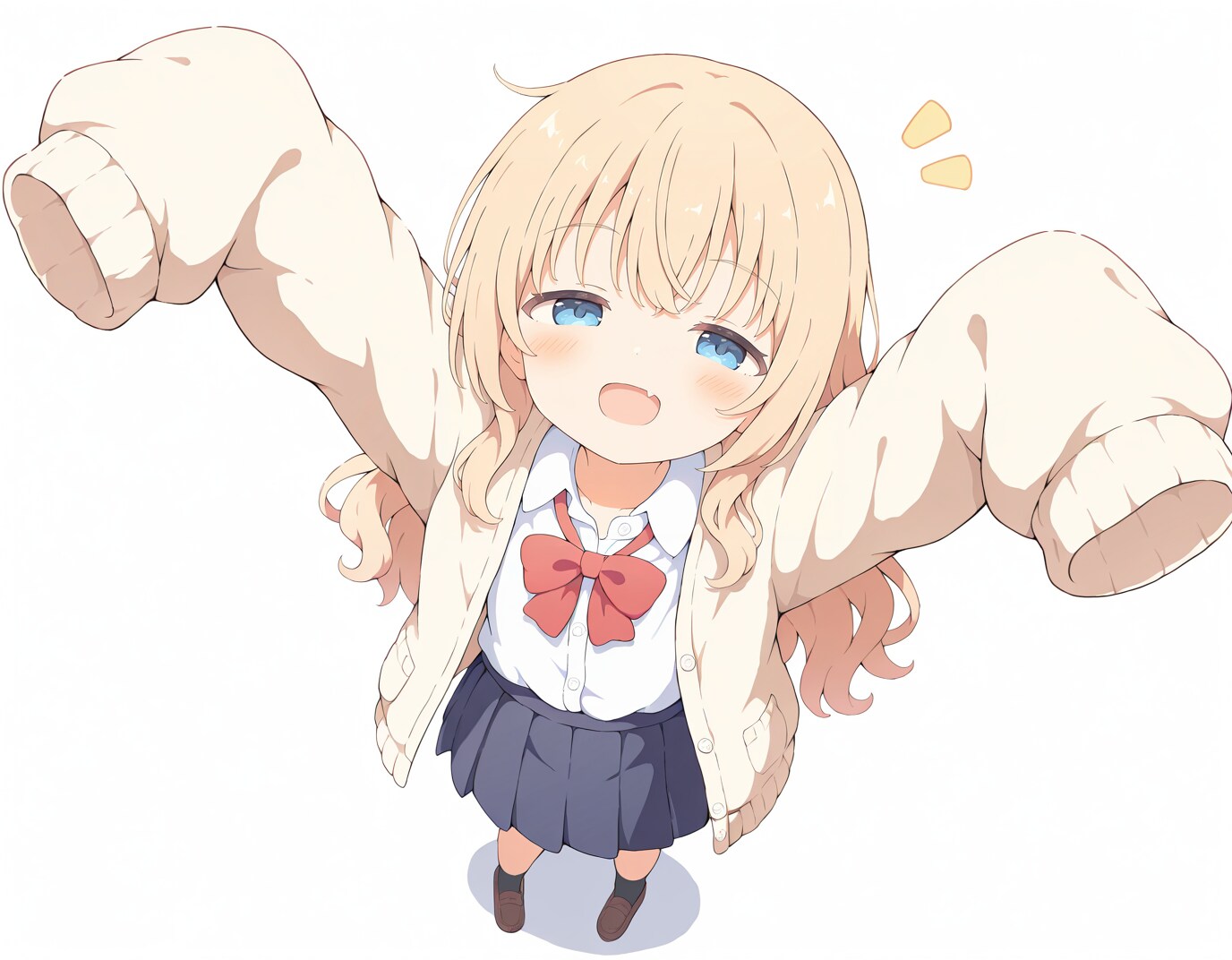 ブカブカ袖