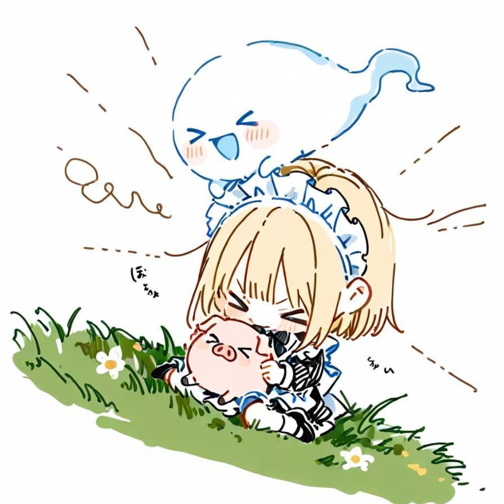 ✨( >ω<)🐷 👻✨