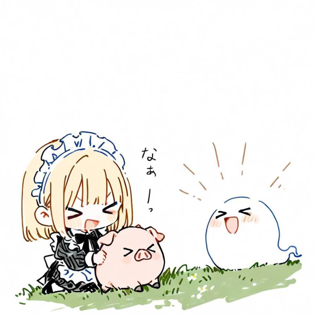 ✨( >ω<)🐷 👻✨
