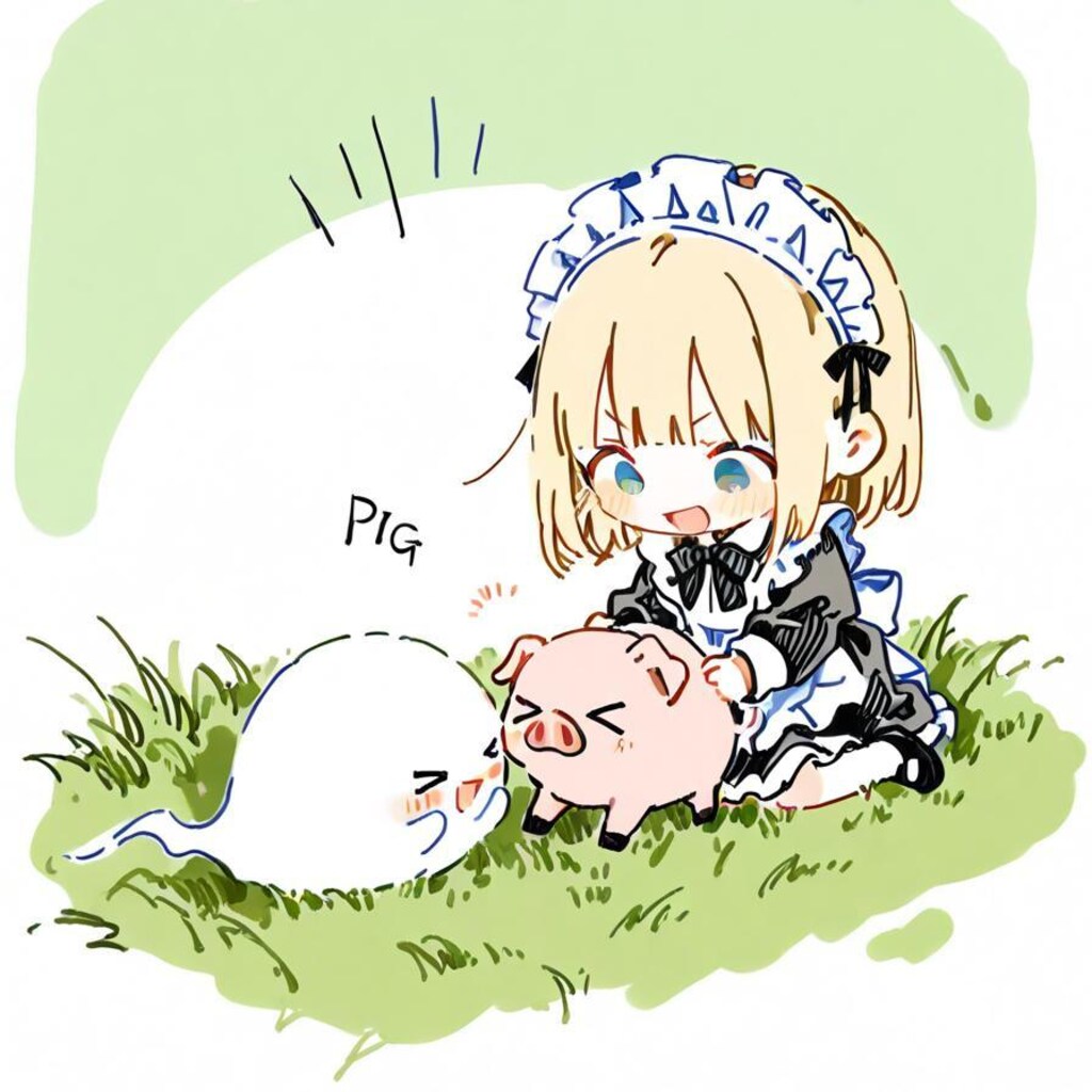 ✨( >ω<)🐷 👻✨