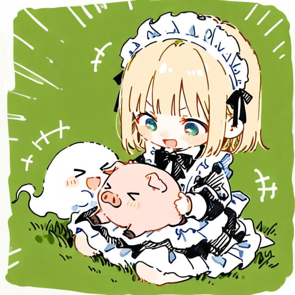 ✨( >ω<)🐷 👻✨