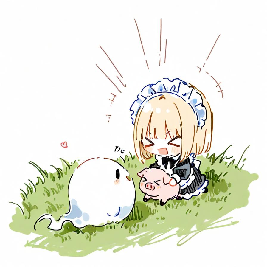 ✨( >ω<)🐷 👻✨ | の人気AIイラスト・グラビア