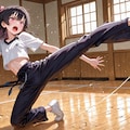 道場破り板野ちゃん 3枚目