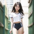 フォトでのブルマ姿のアカリさん 3枚目