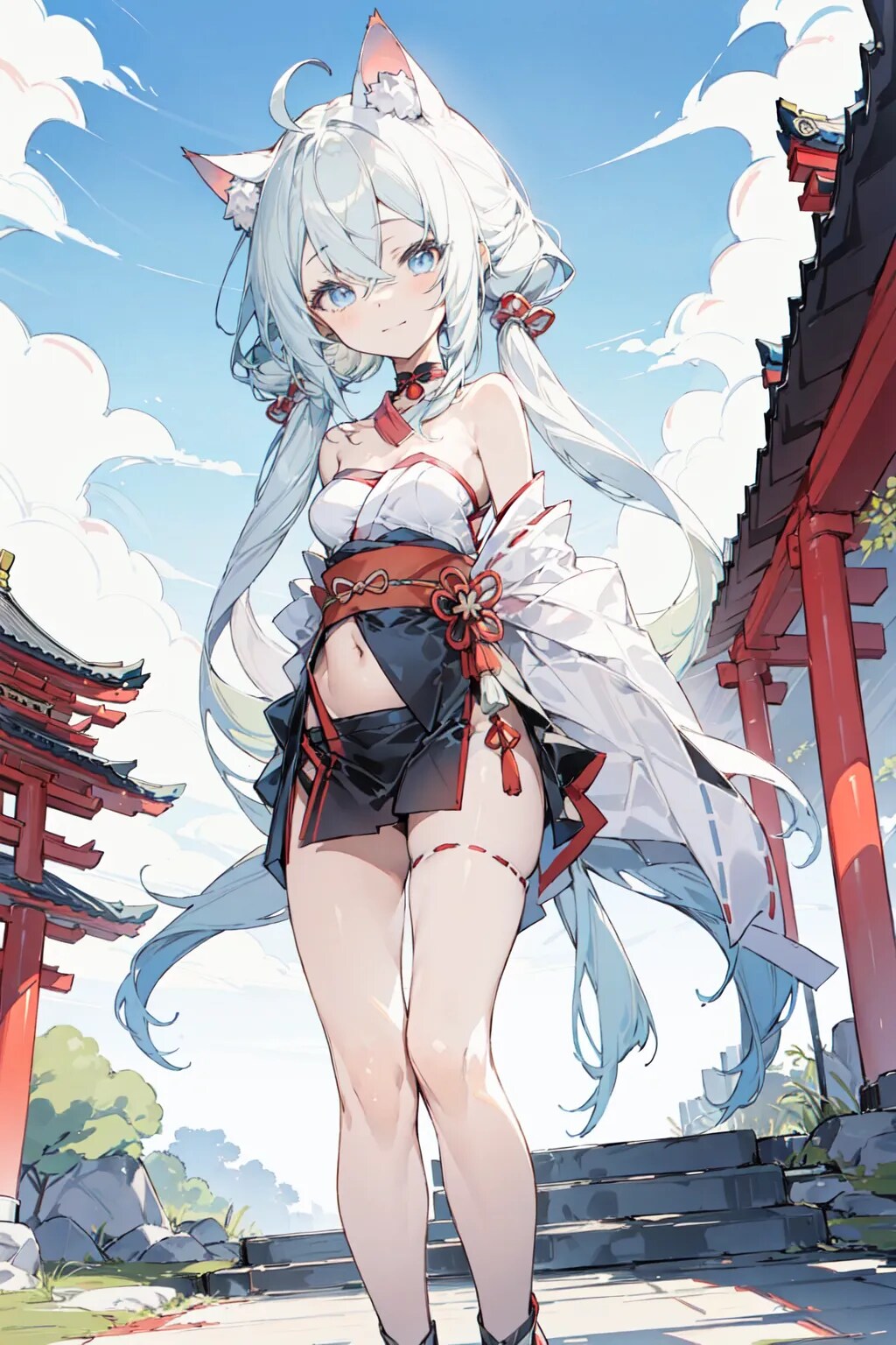 猫耳和服ミク
