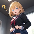 認識変換によりたくし上げしている女の子（V4B） 6枚目