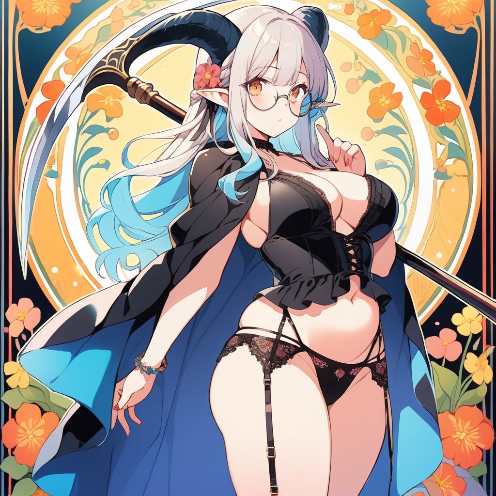 死神さんステッカー