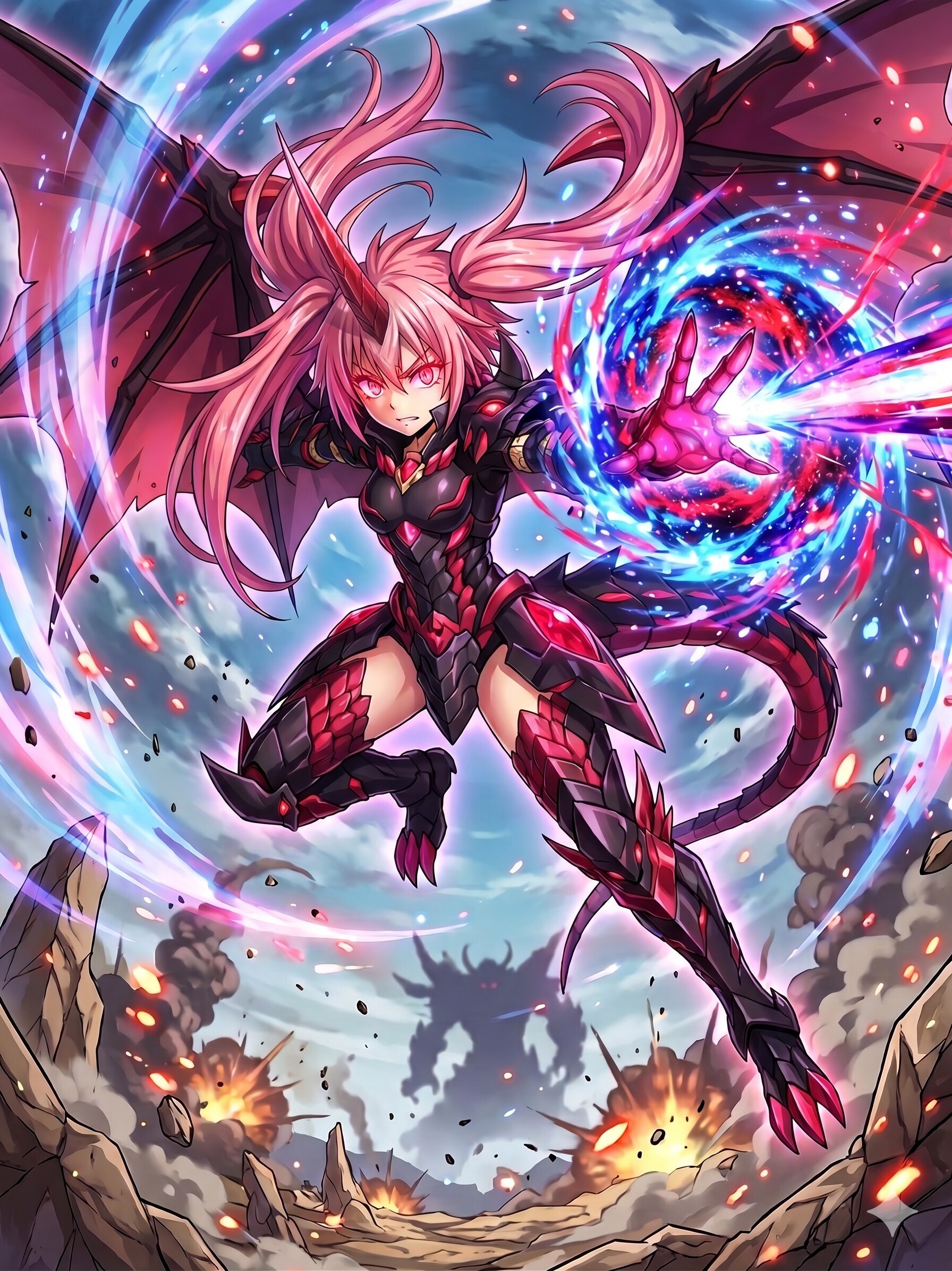 ミリムさん竜装状態💥