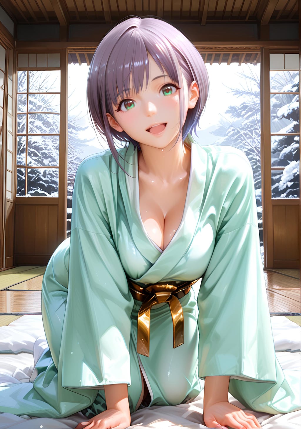 姫野舞依（HimenoMai）着物 着衣 駄作