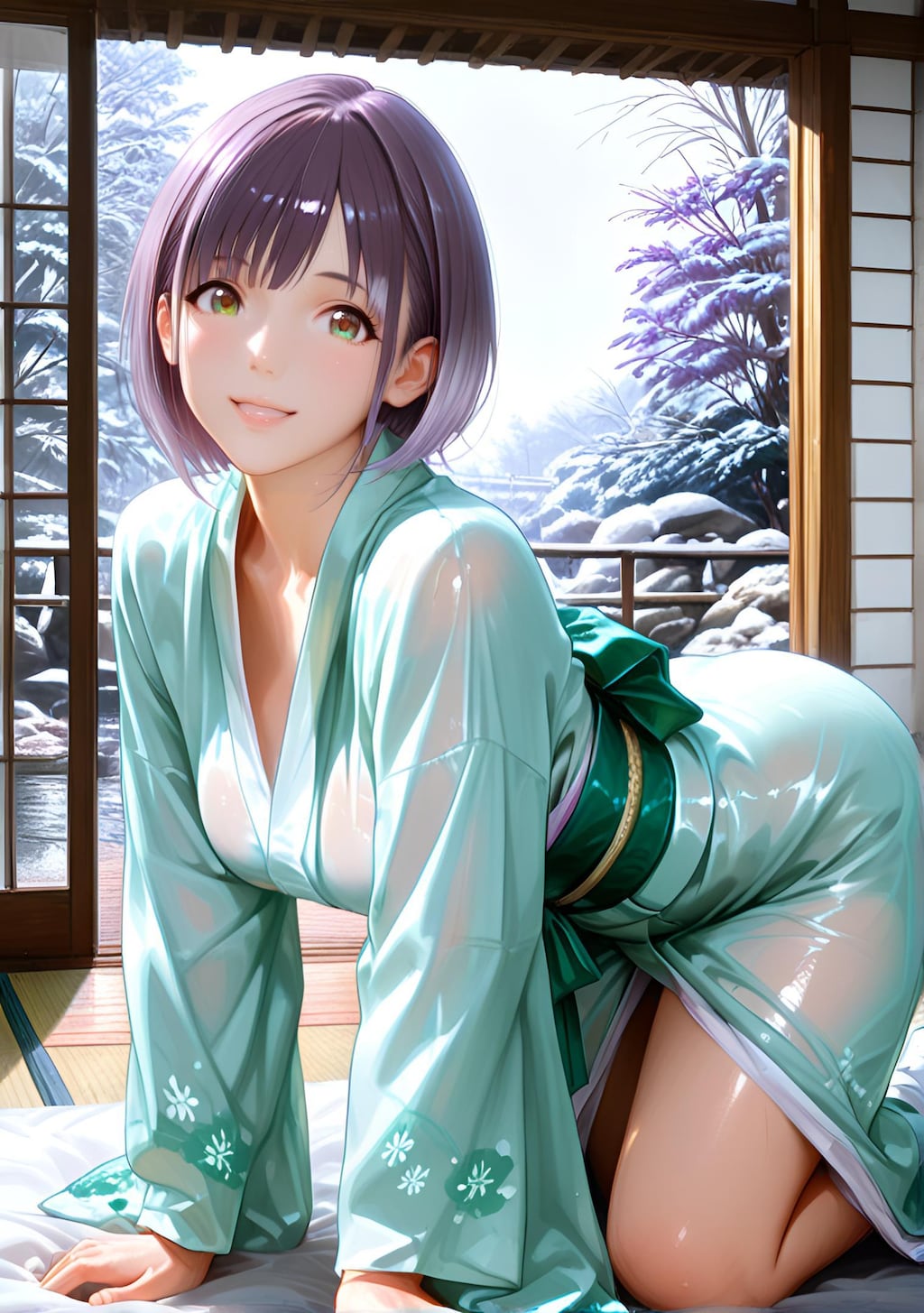 姫野舞依（HimenoMai）着物 着衣 駄作