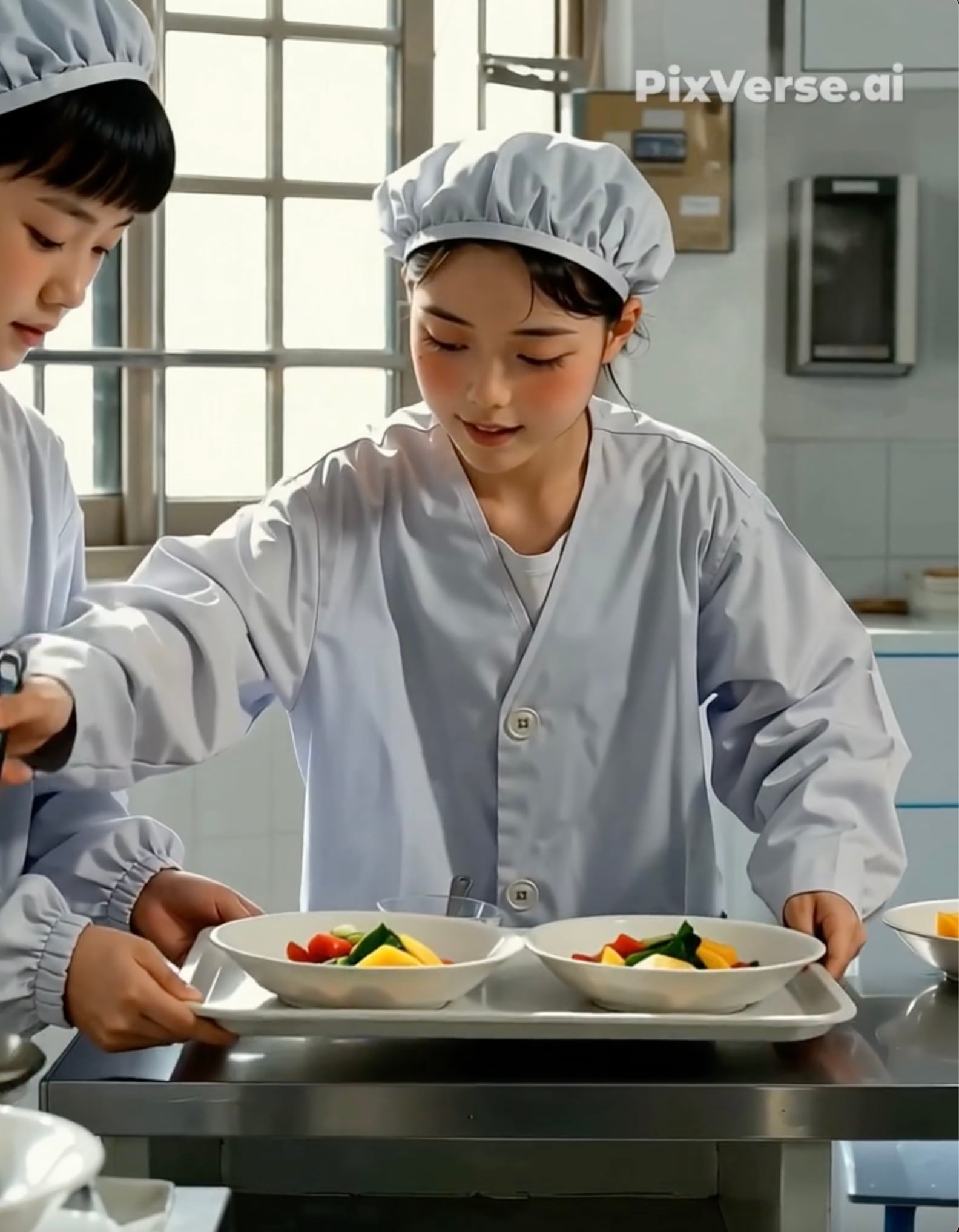 給食当番（無題7）
