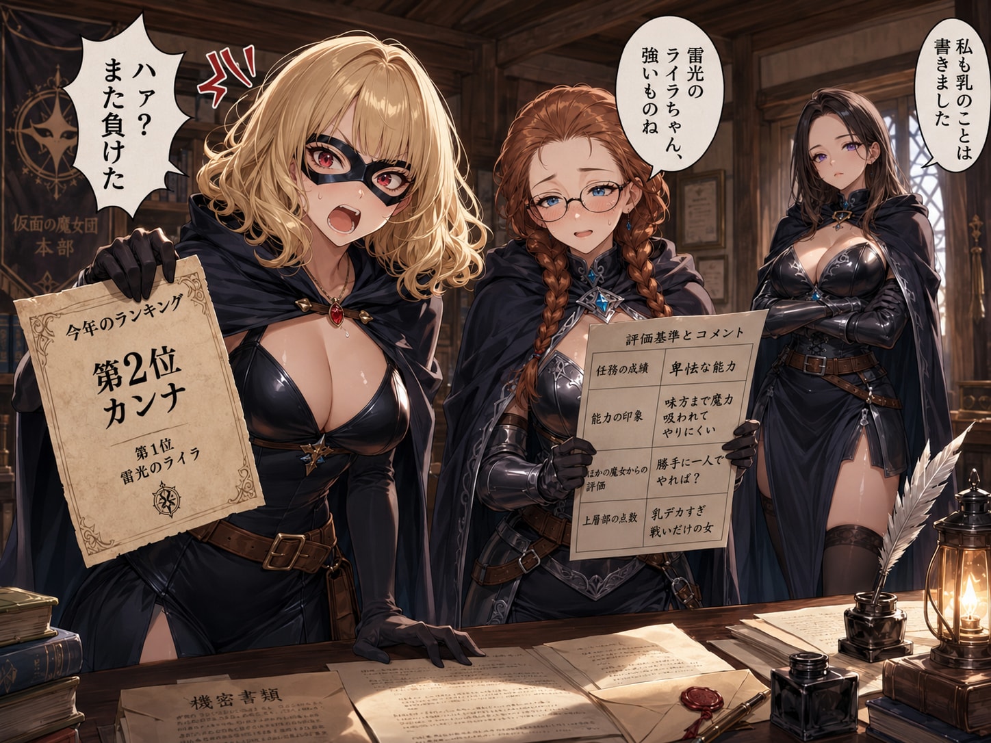 魔女のランキング…来年も頑張るぞー！
