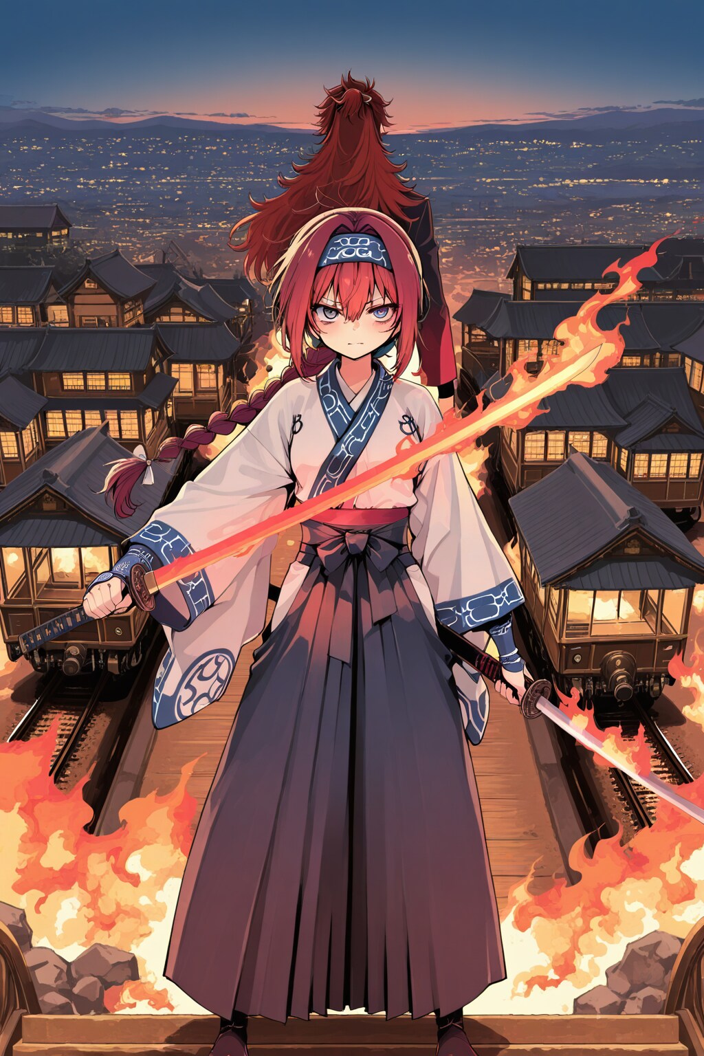 赤上流灼熱剣二刀開眼！ | の人気AIイラスト・グラビア