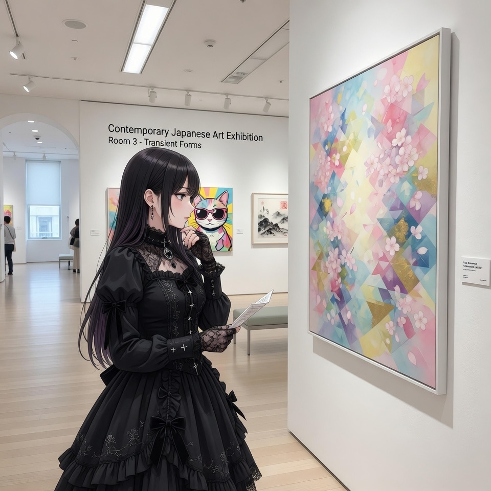 [今日は何の日 4/9] 美術展の日 | の人気AIイラスト・グラビア