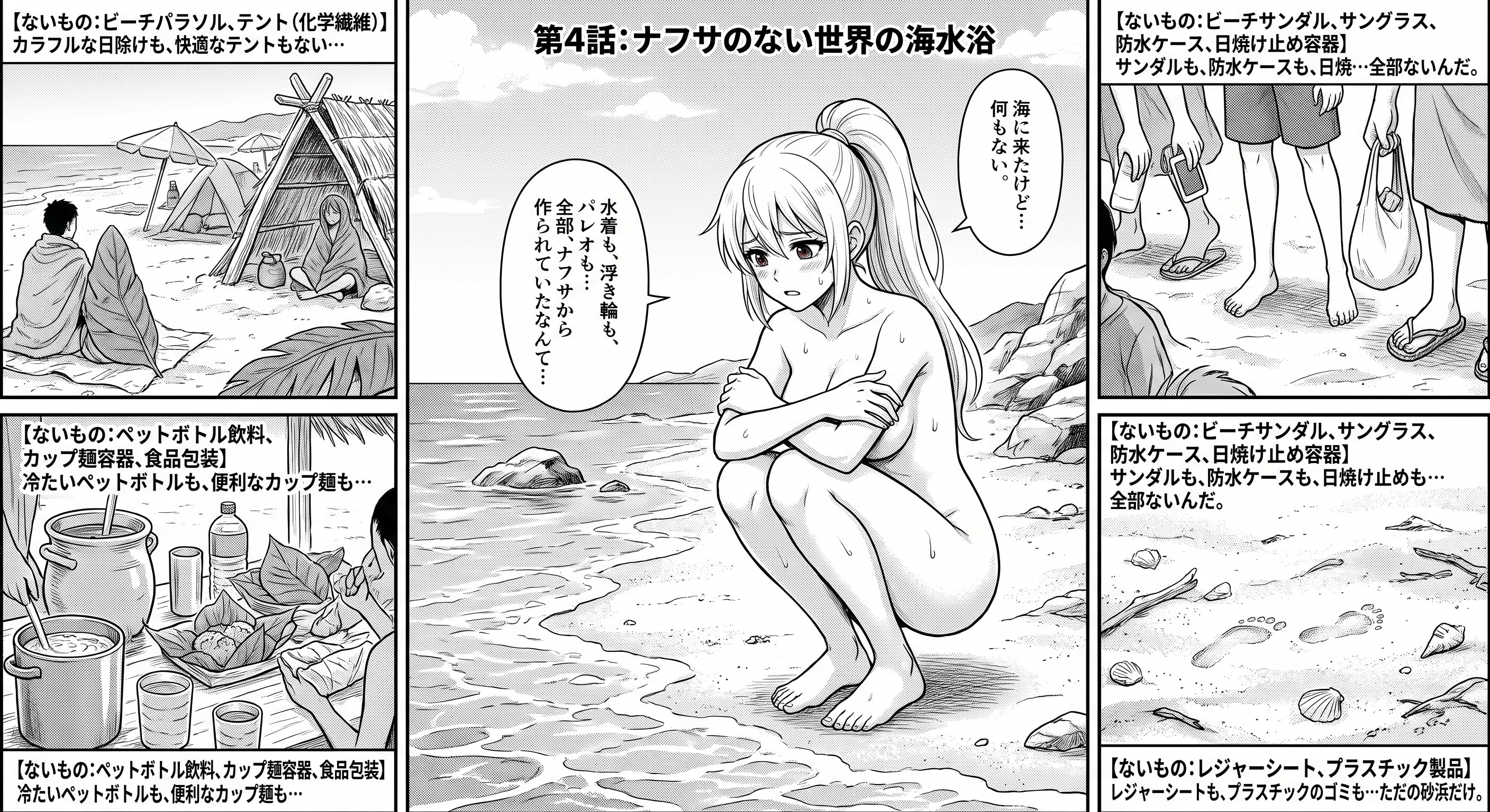 [第4話] ナフサの無い世界：海水浴編
