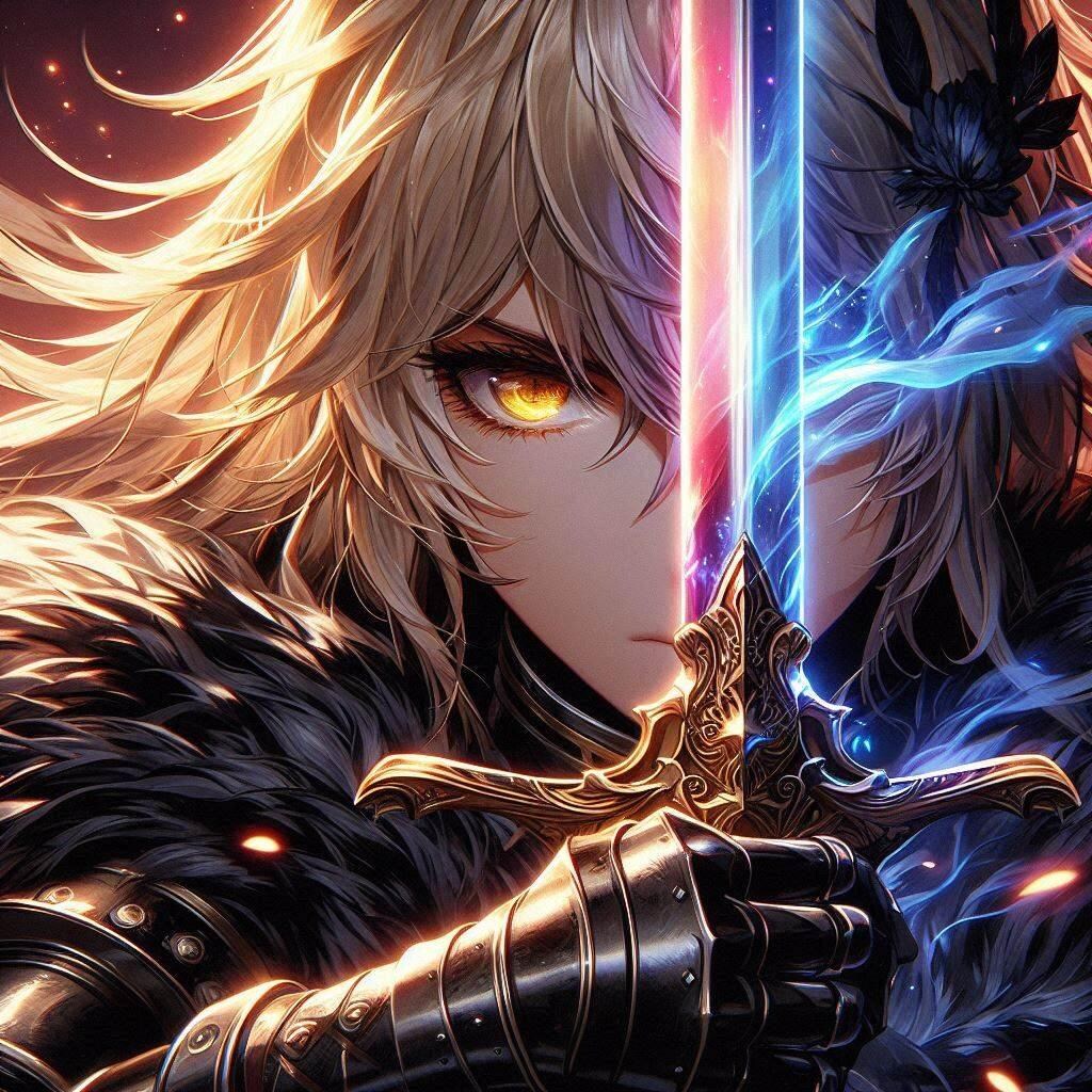 剣の誓い(ブロンドの女騎士さん595)