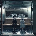 #41 田舎の駅 背景コレクション50チャレンジ 11枚目