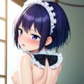 メイド姿の女の子とＨ♡ 11枚目