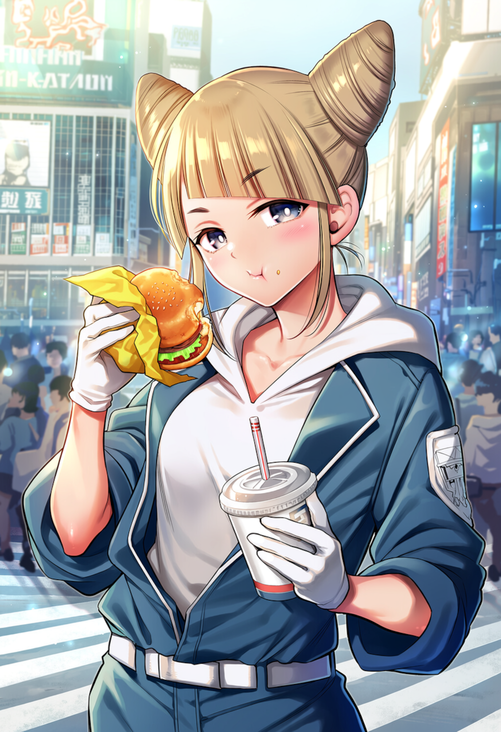 もぐもぐ……