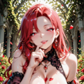 花を摘む悪女 2枚目