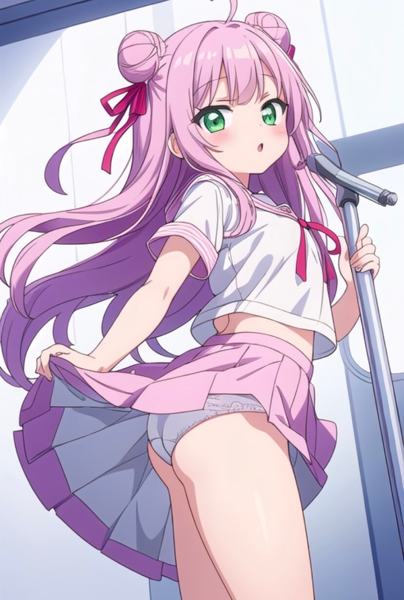 ピンクのスカート2☆