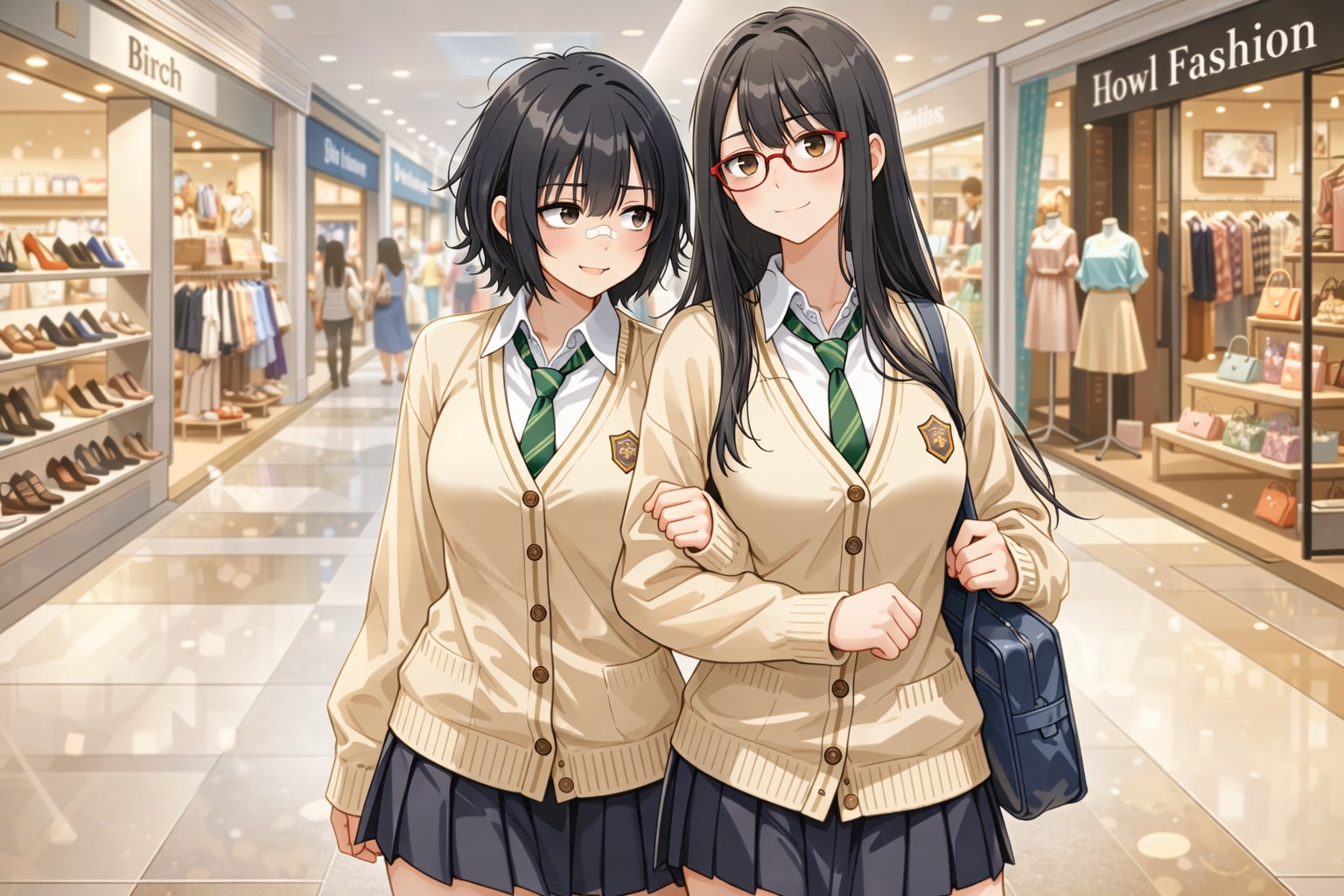 レミンシーさんちの仲の良い２人😆 | の人気AIイラスト・グラビア