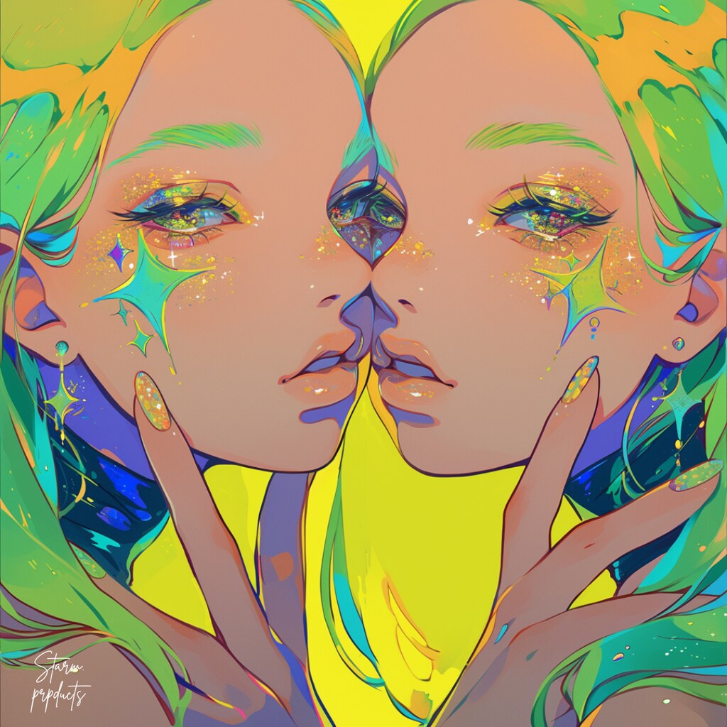 フリーアイコン/ペアアイコン/お揃いアイコン/双子アイコン