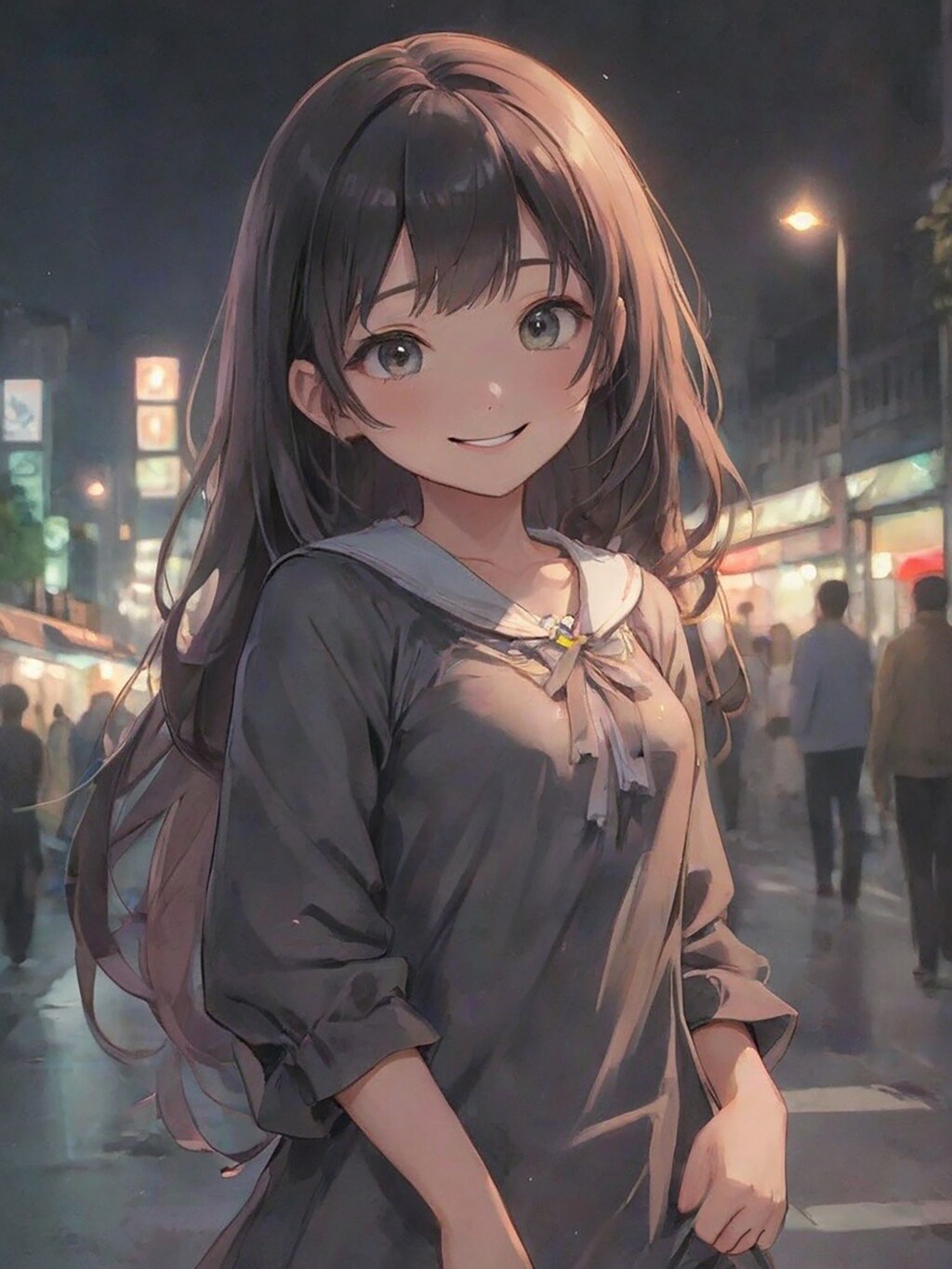 スラバヤの少女