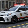 トヨタヤリスFBI パトロールカー 2枚目