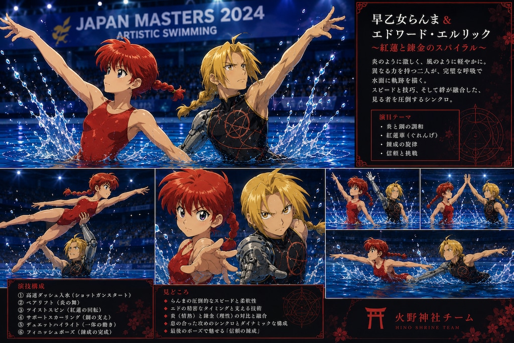 アーティスティックスイミング２