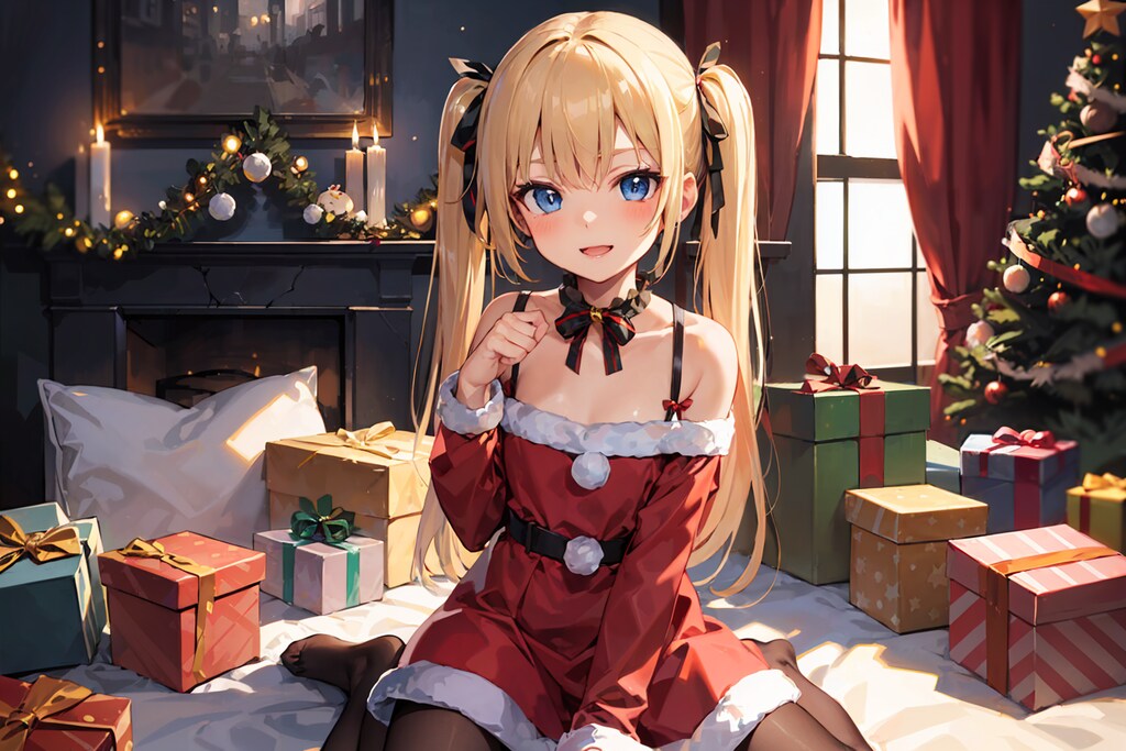 金髪ちゃんとクリスマスプレゼント
