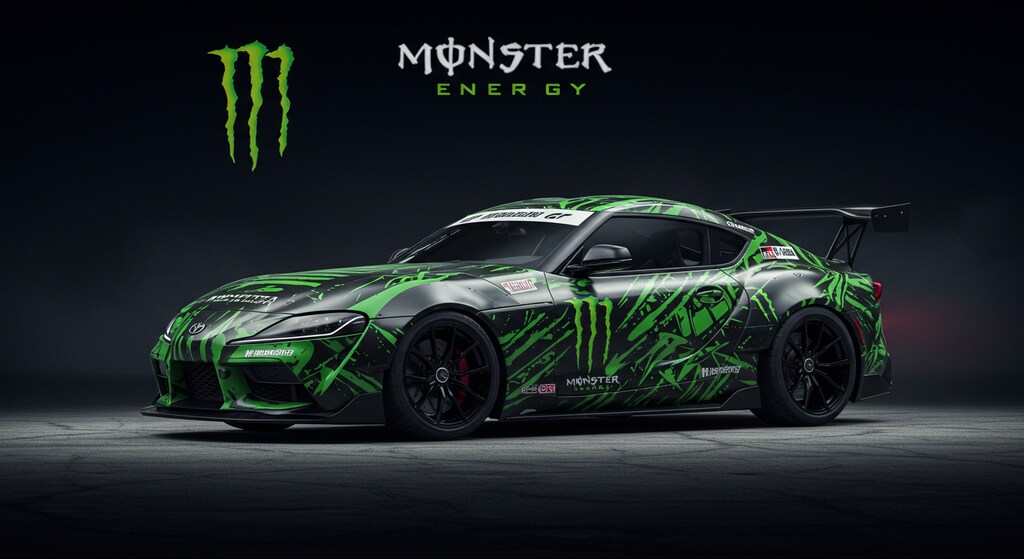 モンスターエナジーGRスープラ