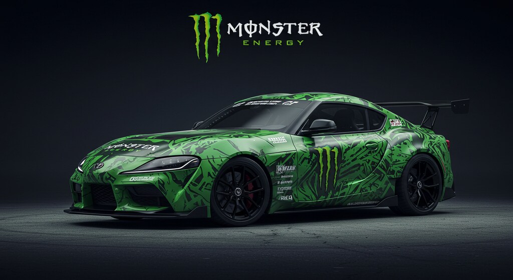 モンスターエナジーGRスープラ